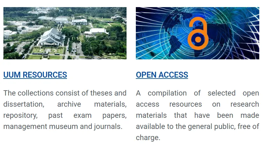 Universiti Utara Malaysia Library Resources